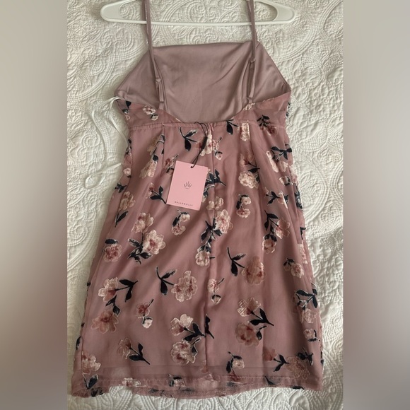 HELLO MOLLY Click The Like Button Dress Rose - S - Picture 3 of 3